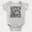 Straight Outta Tea Kadai Short Sleeve Baby Onesie in White Color